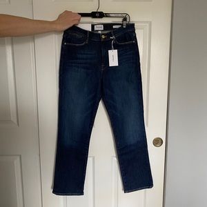 NWT Frame Le High Straight 31